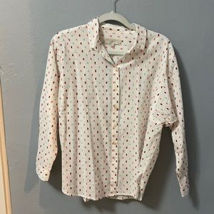 NWT Loft Petite Button Up